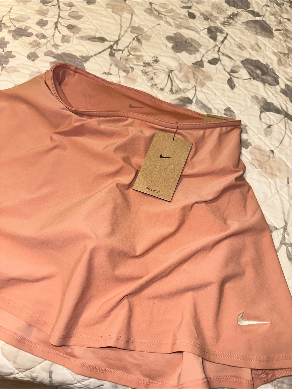 Nike Peach Athletic Skort with Built-in Shorts